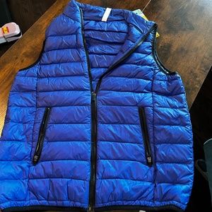 Fabletics Blue Vest Size L